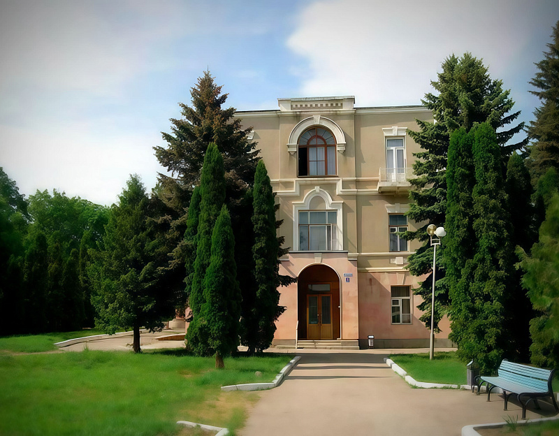 Ессентукская клиника НИИ курортологии, территория